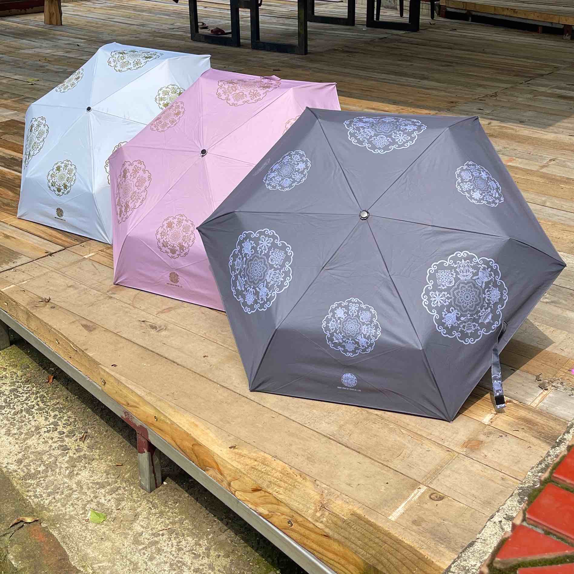 【2024 全新款】八吉祥傘 晴雨兩用 超輕傘 一組三入 早鳥優惠 Xiang Umbrella